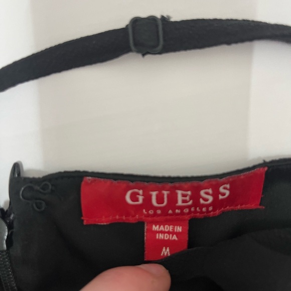 Guess floral embroidered fringe dress - whimsigoth cottage core - size medium - Picture 10 of 12